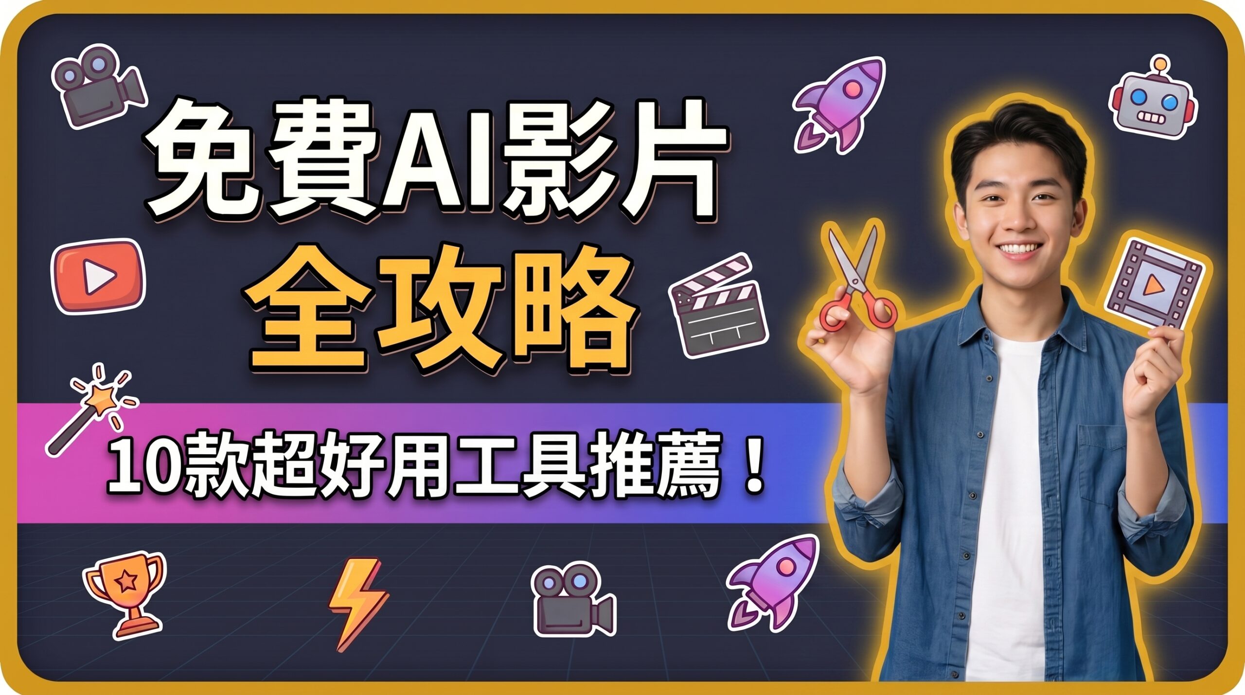 2026 最新【免費AI影片】全攻略！10 款超好用影片AI工具推薦＆新手變現教學