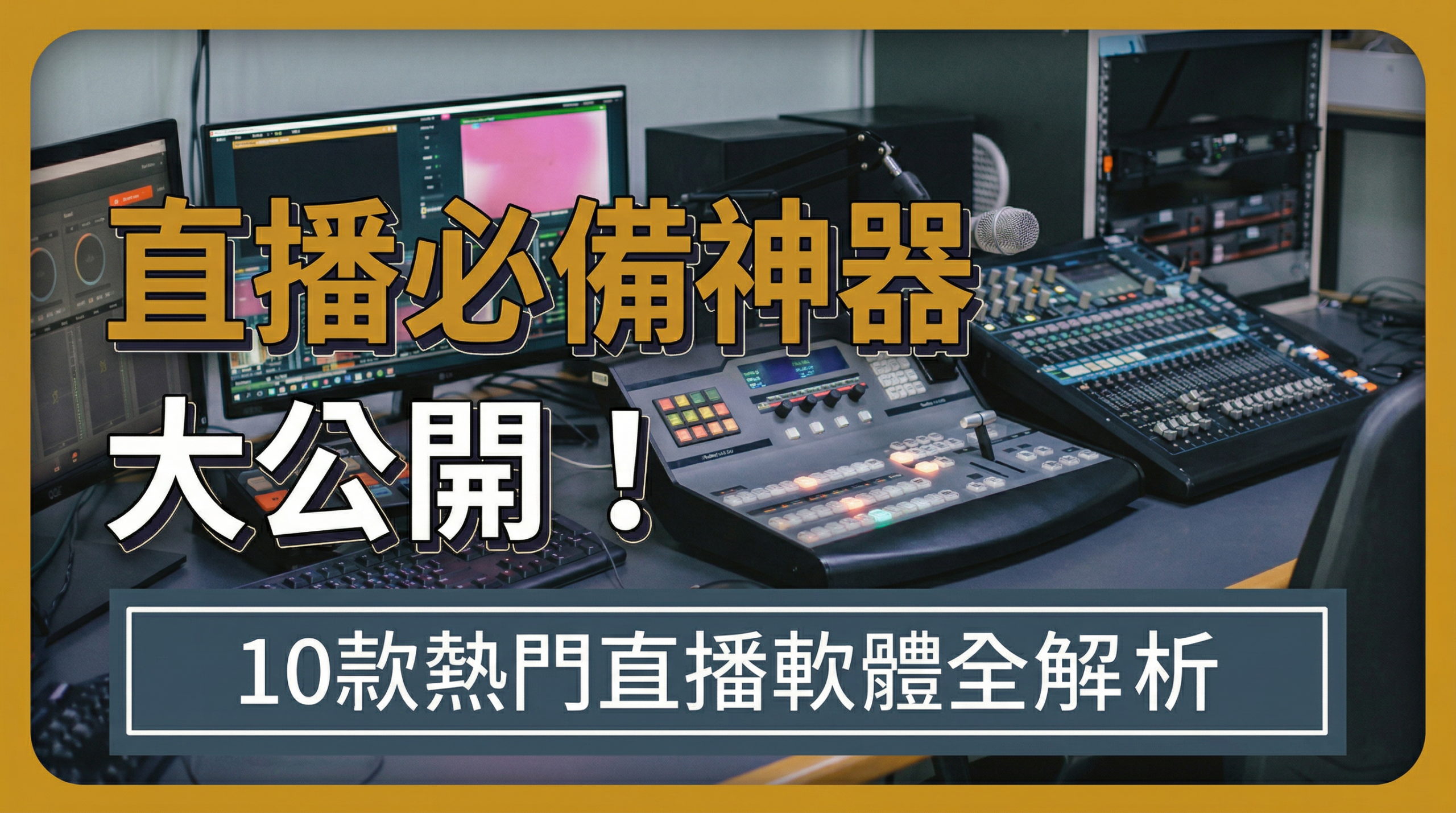 直播軟體推薦Top10！手機電腦直播都能用（最新版）