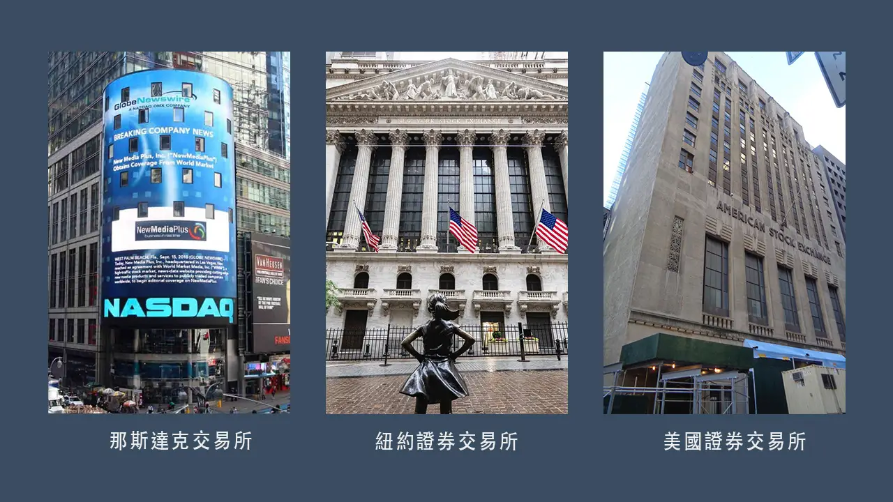 US-stock-account-opening三大交易所