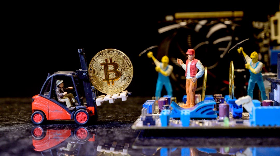 比特幣挖礦bitcoin-mining 礦工在挖礦