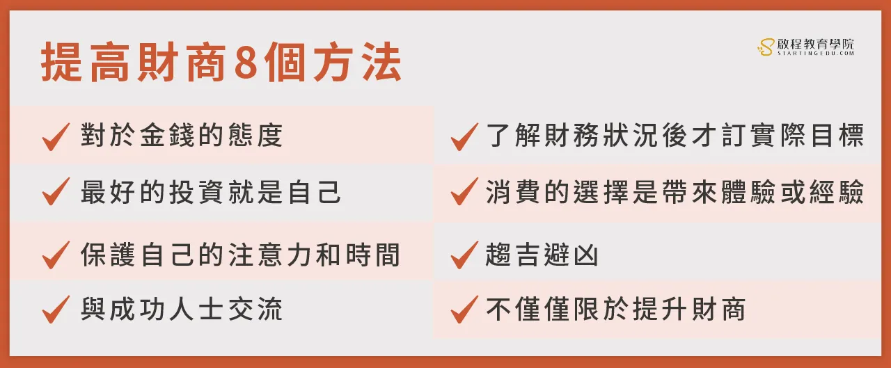 financial-quotient 提高財商8個方法
