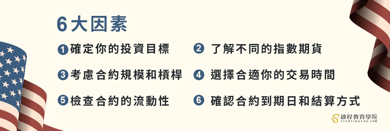 美股期貨us-stock-futures 六大因素挑美股
期貨合約